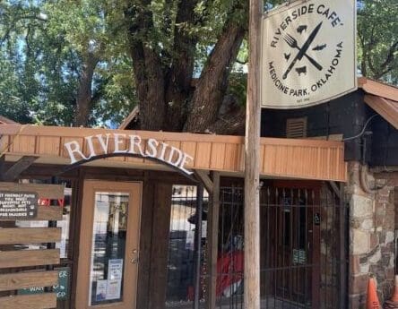 Riverside cafe