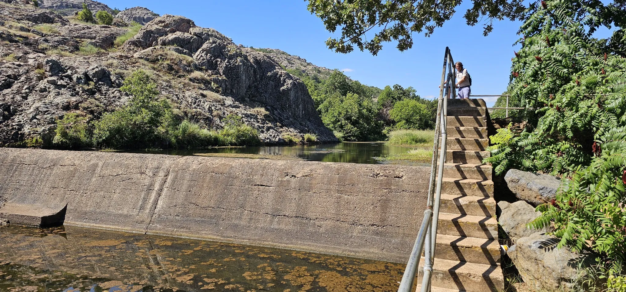elk mountain trail in the wichita Mountains Wildlife Refuge