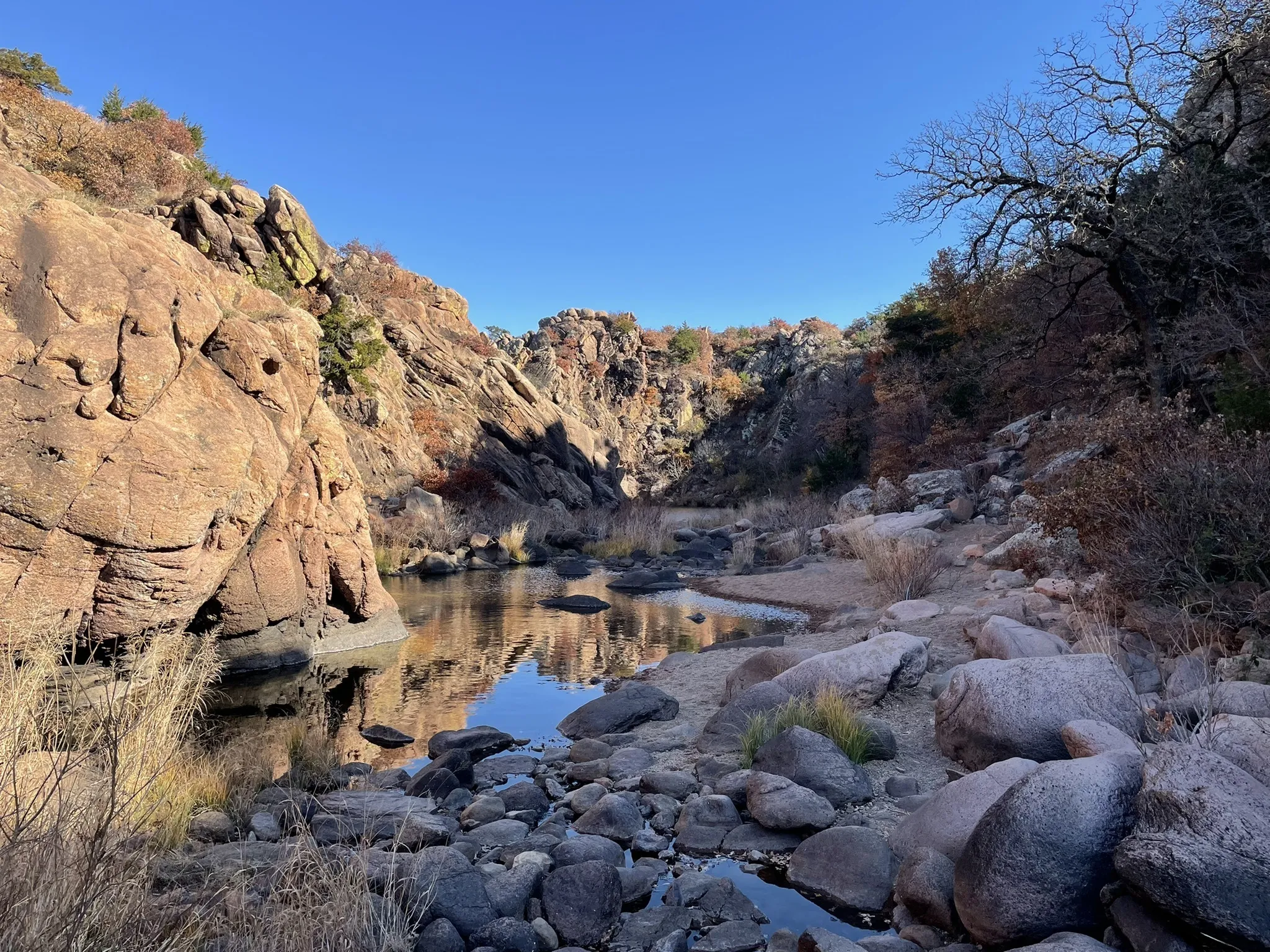 narrows trail in the WMWR